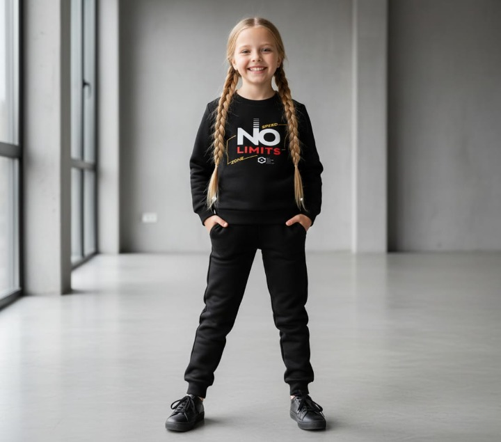 Fashion Sweatshirt & Pajama Tracksuit for Kids | Winter Clothing Set for Baby Boys & Girls – Warm, Soft & Stylish Outfit medium