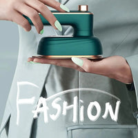 Green Steam Iron for Quick Wrinkle Removal