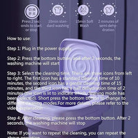 Portable Mini Washing Machine for Small Spaces