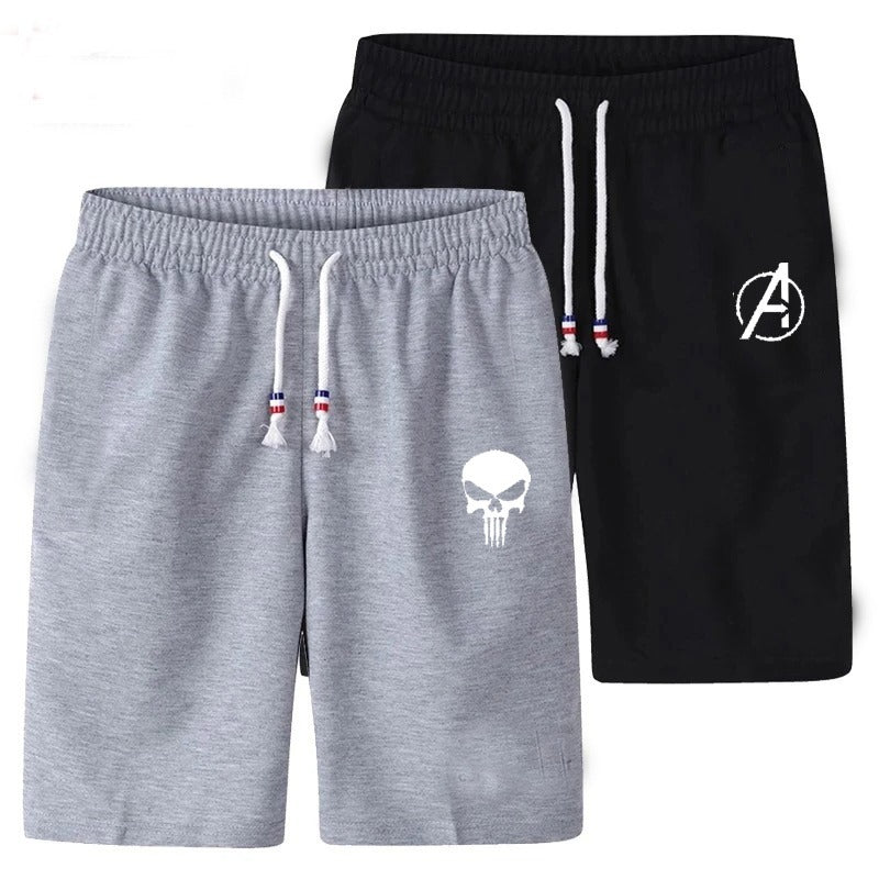 [Pack Of 2] Shorts COTTON JERSEY FABRIC FOR SUMMER | Jersey Shorts for Men - XL