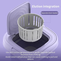 Portable Mini Washing Machine for Small Spaces