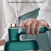 Green Steam Iron for Quick Wrinkle Removal