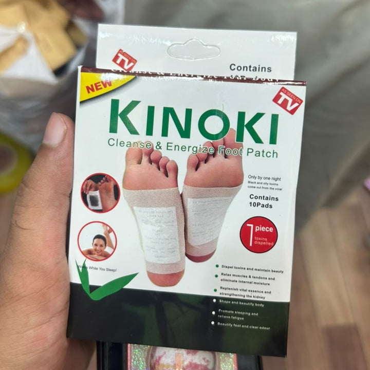 Kiyome Kinoki Detox Foot Pads – 10 Pcs