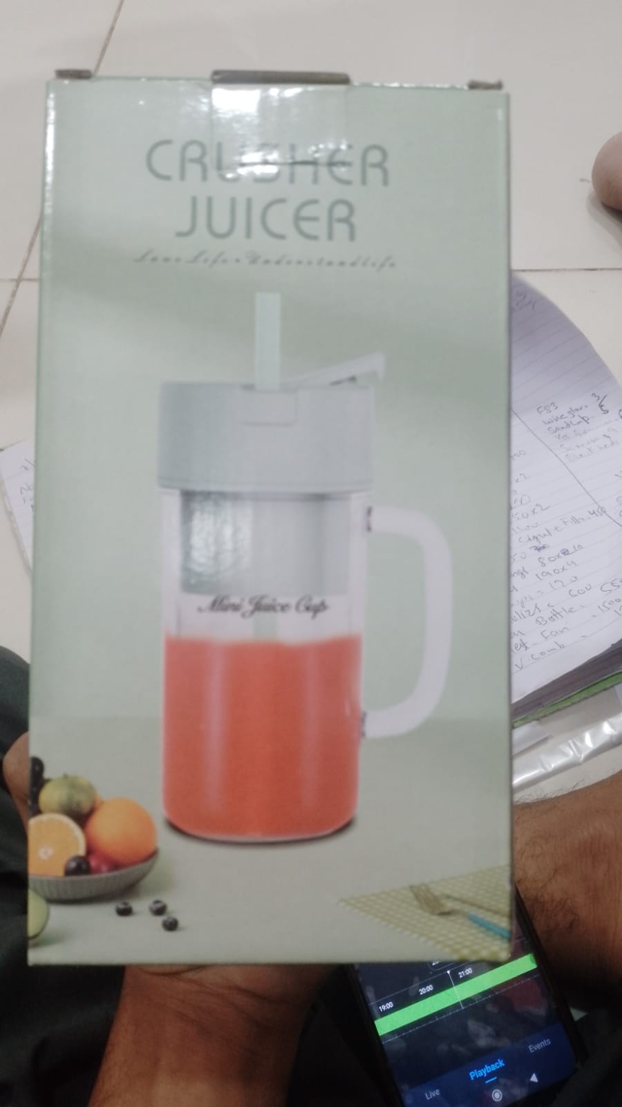 Portable Mini Electric Juicer Blender – USB Rechargeable