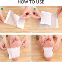 Kiyome Kinoki Detox Foot Pads – 10 Pcs Foot Cleansing Patches for Overnight Use, Relaxation, Stress Relief and Foot Care
