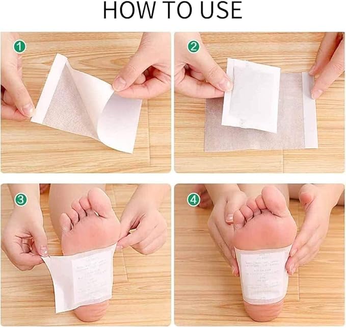 Kiyome Kinoki Detox Foot Pads – 10 Pcs