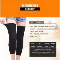 Thermal Knee Warmers for Men and Women – Fleece Knee Warmers, Winter Knee Protector and Stretchable Knee Support Sleeves