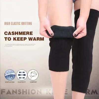 Pair of Thermal Knee Warmers – Knee Protector | Random Color