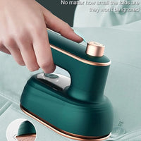 Green Steam Iron for Quick Wrinkle Removal