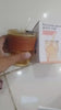 Premium Amber Glass Coffee Tumbler with Leather Sleeve and Glass Straw – Reusable 400ml Travel Coffee Mug for Home, Office and On-the-Go Use